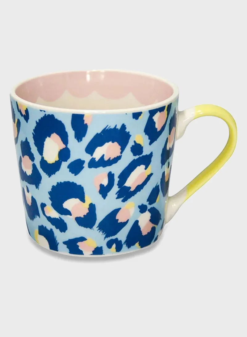 eleanor bowmer Set Of 4 Leopard Mugs
