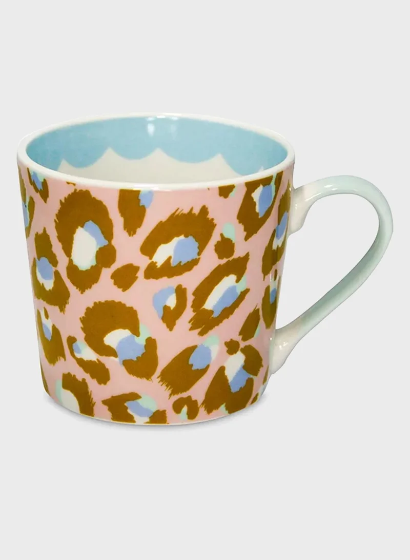 eleanor bowmer Set Of 4 Leopard Mugs