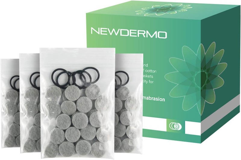 NEWDERMO 120Pcs Microdermabrasion Filters for 2in1  3in1 Microdermabrasion Machine