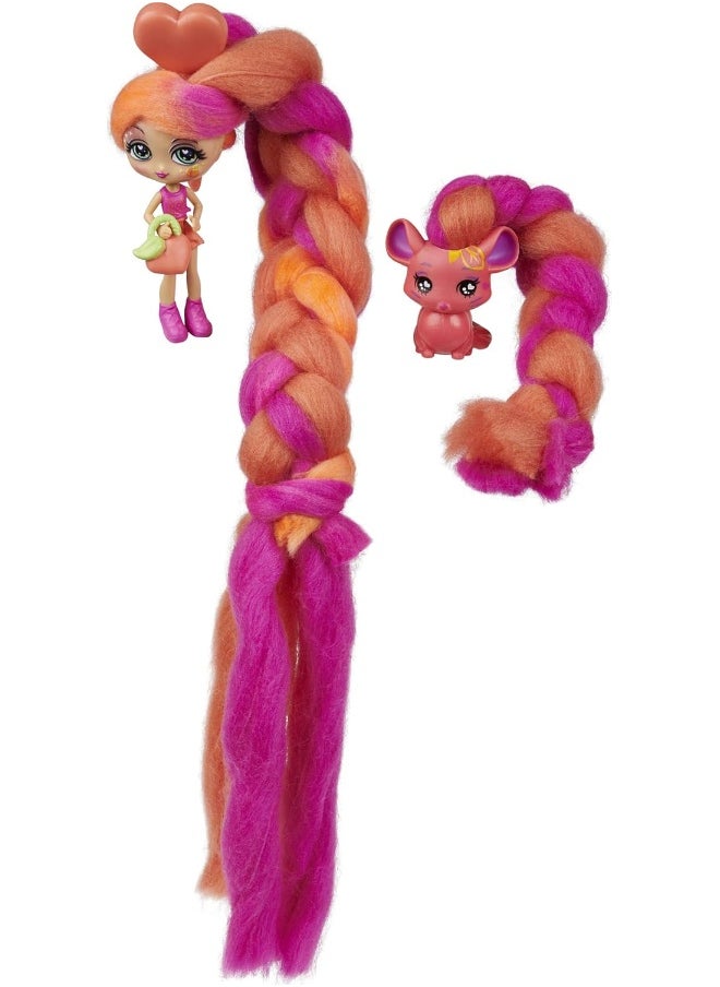 Candylocks - Candylocks, 3-Pack, 3-inch Scented Collectible Surprise Doll and 2 Pets with Accessories - Image 1