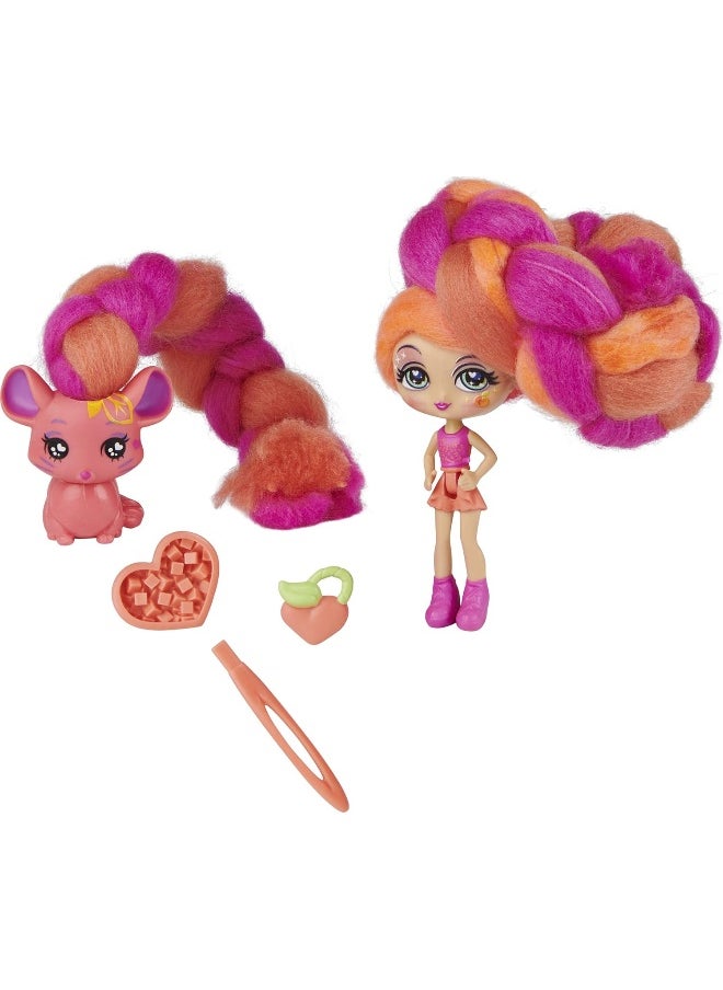 Candylocks - Candylocks, 3-Pack, 3-inch Scented Collectible Surprise Doll and 2 Pets with Accessories - Image 1