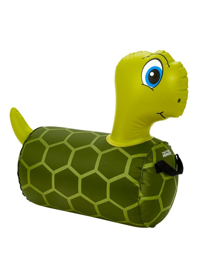 WADDLE Hip Hopper Inflatable Hopping Animal Bouncer Turtle, Ages 2 and Up, Supports Up to 85 Pounds - Image 1