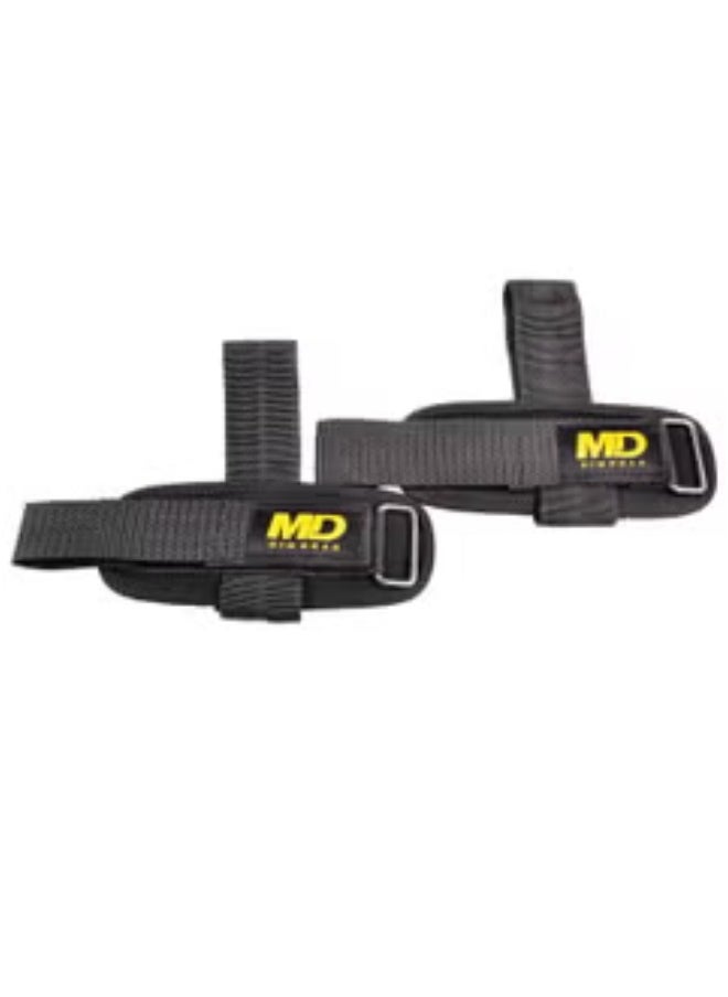 Generic - 2-Pack Padded Wrist Weight Lifting Support Straps, Multicolor - Image 1
