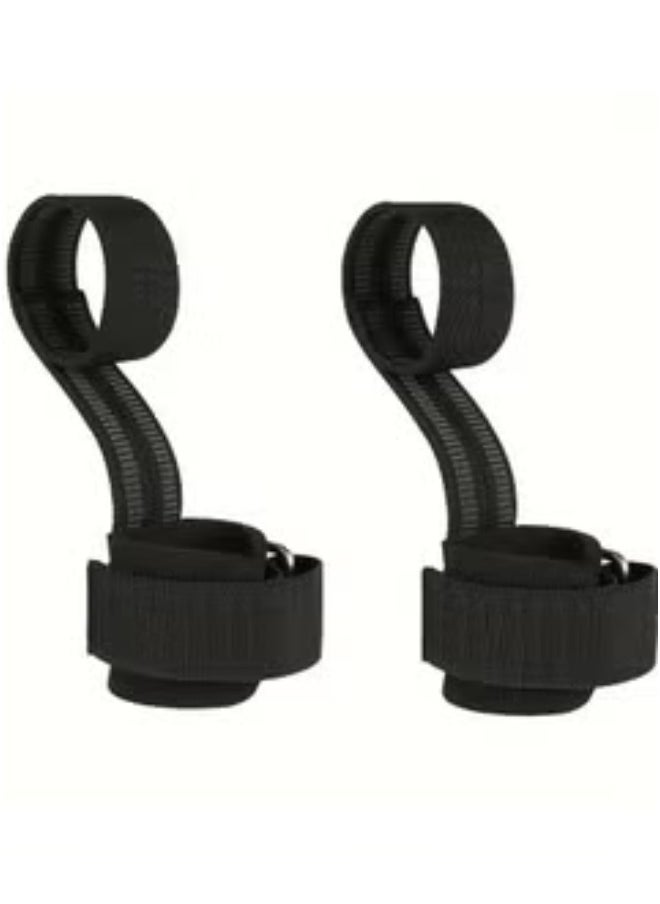 Generic - 2-Pack Padded Wrist Weight Lifting Support Straps, Multicolor - Image 1