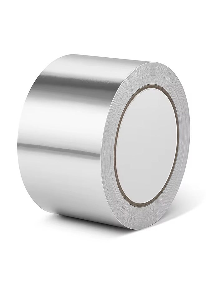 واي جيه عريضة 2 بوصة طول 65 قدم شريط درع حراري شريط بارد رقائق الألومنيوم لاصق عاكس للحرارة درع حراري حاجز حراري شريط رقائق ذاتي لاصق مقاوم للحرارة شريط عزل المطبخ و تلقائي - Image 1