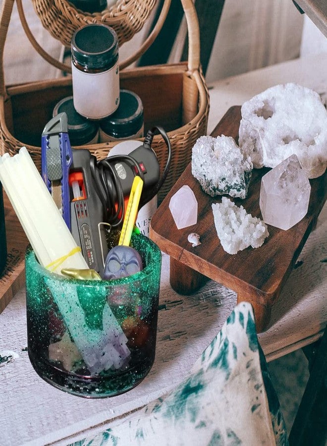 Wehous 2PCS Large Concrete Plant Mold, 3.93" Internal Diameter Planter Silicone Mould, Cylinder Resin Mold for DIY Crafts Succulent Flower Pots Jewelry Trinkets Candle Holder Organizer - Image 5