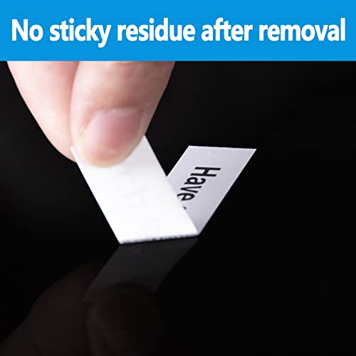 Weemay XR-9WE2S Compatible Label Tape Replacement for Casio Label It Tape Cartridge 9mm 0.35 XR-9WE XR9WE2S Black on White Cassette for EZ-Label Printer KL-60 KL-100 KL-120 KL-750 KL-780, 6 Pack - Image 5