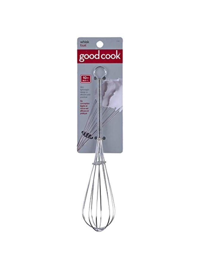 GoodCook Everyday 10-Inch Balloon Whisk, Sturdy Wire Whisk for Mixing and Emulsifying, Metal Whisk with Wire Spun Handle, Lightweight and Durable, Ideal for Batters, Dressings, and More - Image 3