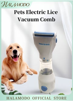 Pets Electric Lice Vacuum Comb for Hair Treatment and Removal Head Lice Treatment Hair Cleaner Outperforming Combs and Shampoos in Removing Lice and Eggs