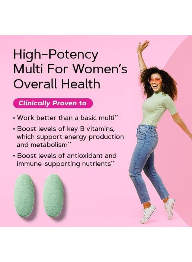 GNC Women's Ultra Mega Multivitamin Caplets, 90 Count - Image 4