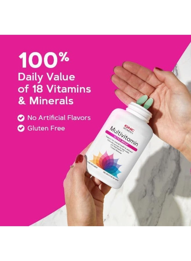 GNC Women's Ultra Mega Multivitamin Caplets, 90 Count - Image 5