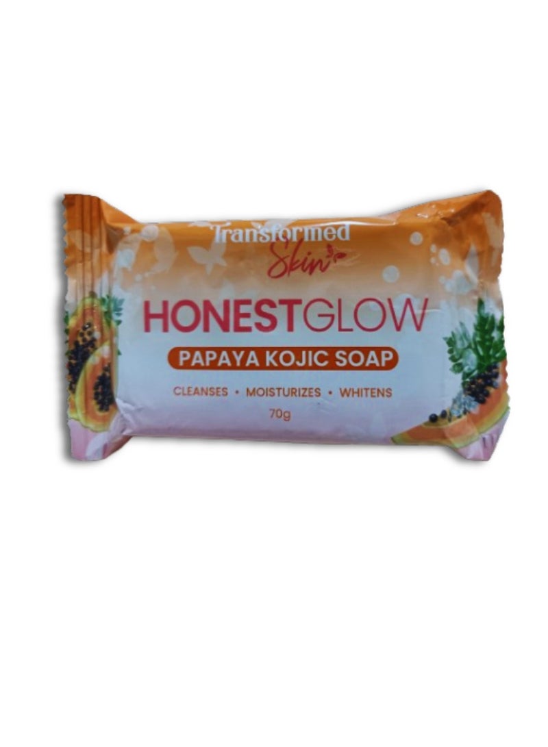 Honest Glow Papaya Kojic Soap 70gm