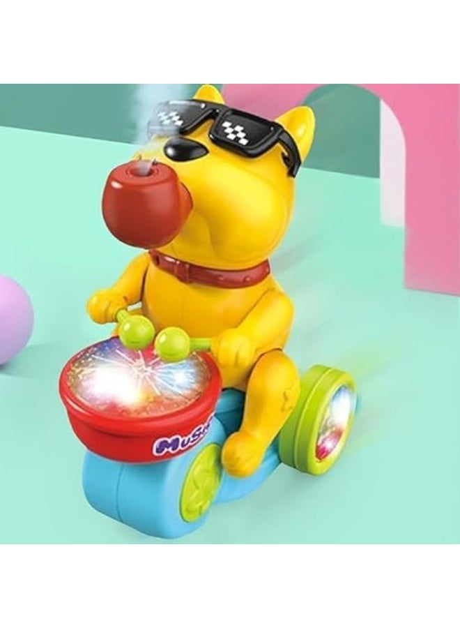 Whynot Musical Dancing Puppy Toy with LED Lights – Drumming Dog Toy for Kids - Image 2