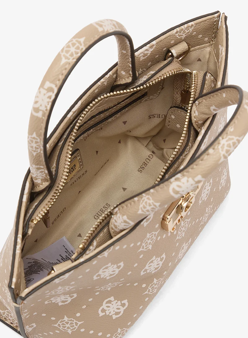 Guess  Emelie Logo Mini Tote Bag for Women | Best Price UAE