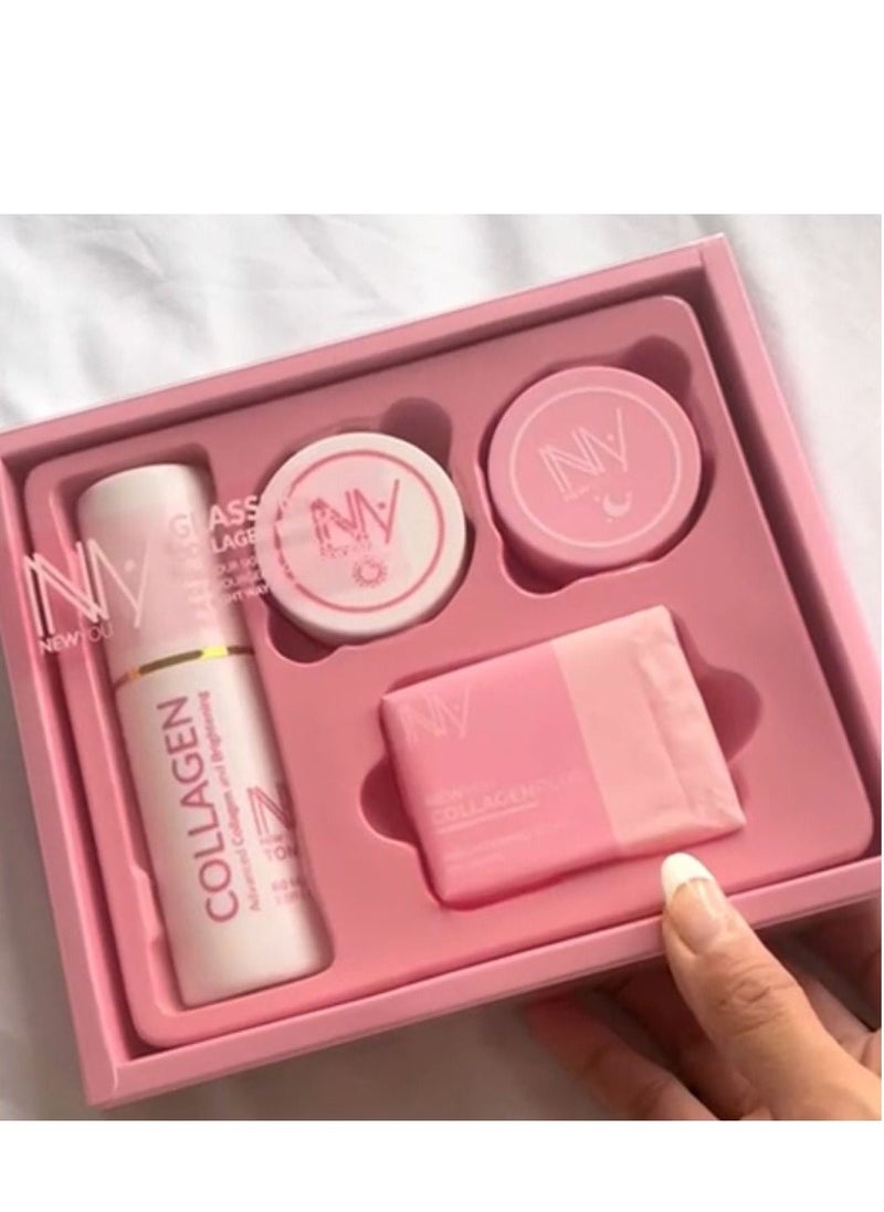 New You Skin Care Collagen Glass Skin Box Sets 