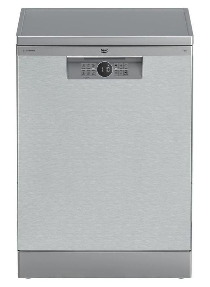 Beko Dishwasher 60 cm 6 program 15 person - Inox - LED Display-Hygiene - (AquaIntense)- Fast+ - Inv. 15 OZ BDFN26520XQ silver - Image 1