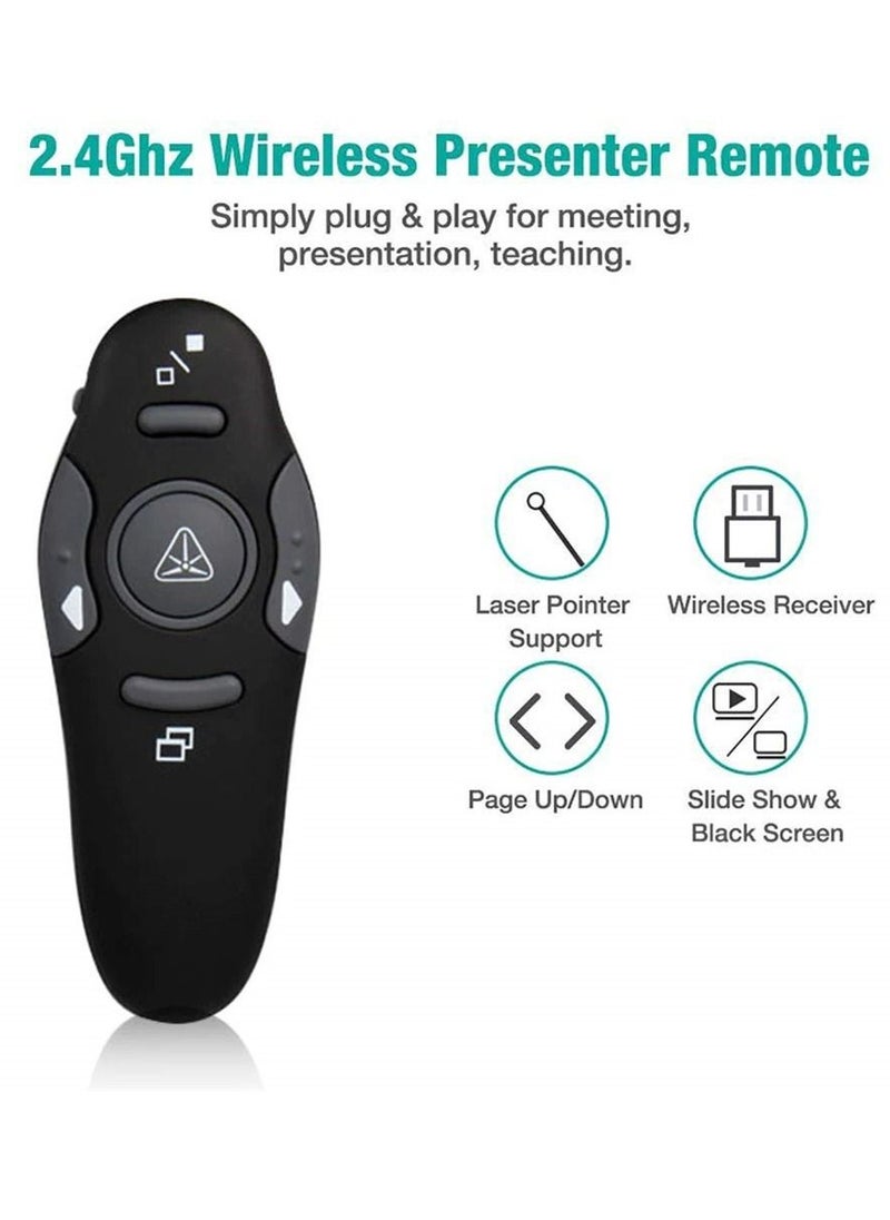 Rf 2.4ghz Wireless Usb PPT  Mouse Remote Control Laser Pointer Pen Gc863