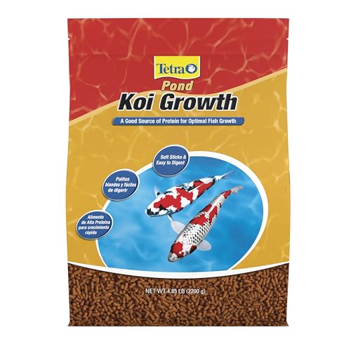 TetraPond Koi Growth 4.85 Pounds, Soft Sticks, Pond Fish Food - Image 1