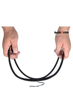 Red Dot Gift 50 Pieces Black Non-Slip Velvet Hangers 44.5cm With 360 Degree Rotatable Hook,Durable and  Slim  - Image 4