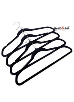 50 Pieces Black Non-Slip Velvet Hangers 44.5cm With 360 Degree Rotatable Hook,Durable and  Slim - pzsku/Z120C0D40AD240BB24DBFZ/45/_/1643035611/d0e7079f-e43a-4460-811f-d8d1ba46117f