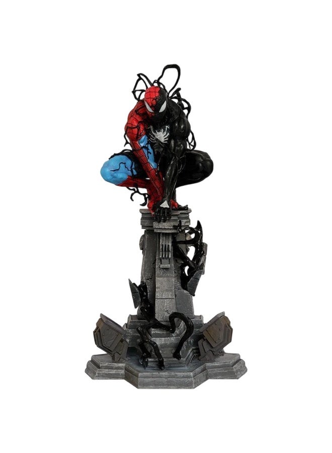 AVENGERS Spider-Man Series Symbiote Spider-Man Figure, Anime Desktop Collectible Model - Image 1