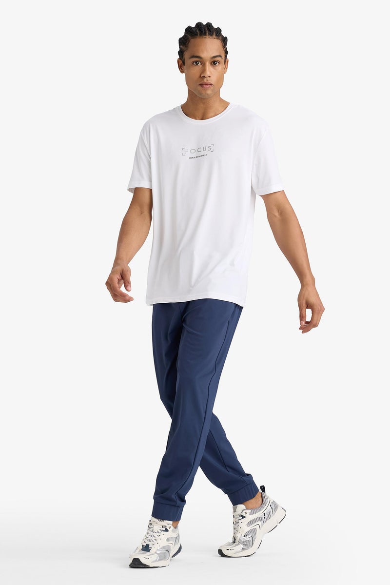 DeFacto Blue Man Slim Fit Jogger Casual - Image 4