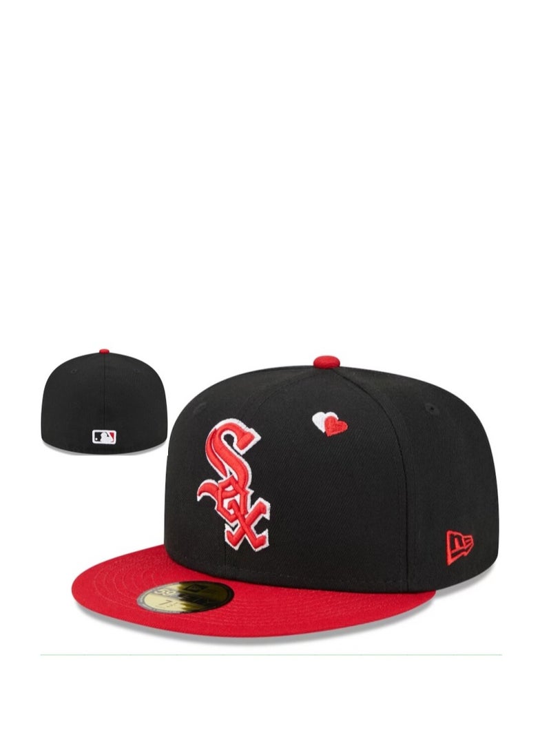 Generic - NEW ERA 3D Embroidered Fitted Baseball Team Cap with Closed Back for Sun Protection - Image 1