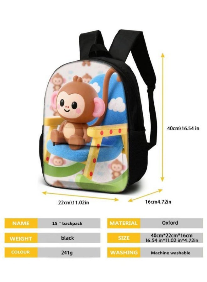 Bright Li Fire Cute cartoon bag set | shoulder + handbag + stationery bag | school season/holiday gift hot recommendation  - Image 5