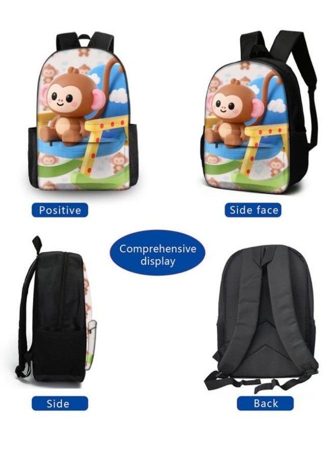 Bright Li Fire Cute cartoon bag set | shoulder + handbag + stationery bag | school season/holiday gift hot recommendation  - Image 3