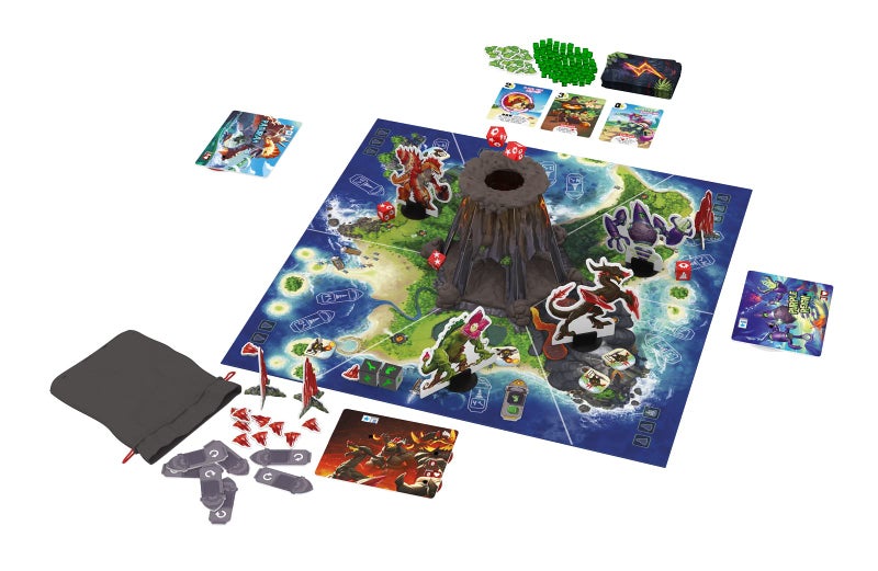 IELLO King of Monster Island  Strategy Board Game Sequel of The King of Line Family Play Cooperatively Ages 10 15 Players 60 Minutes - Image 3