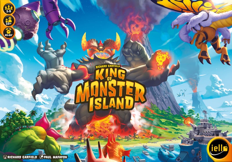 IELLO King of Monster Island  Strategy Board Game Sequel of The King of Line Family Play Cooperatively Ages 10 15 Players 60 Minutes - Image 2