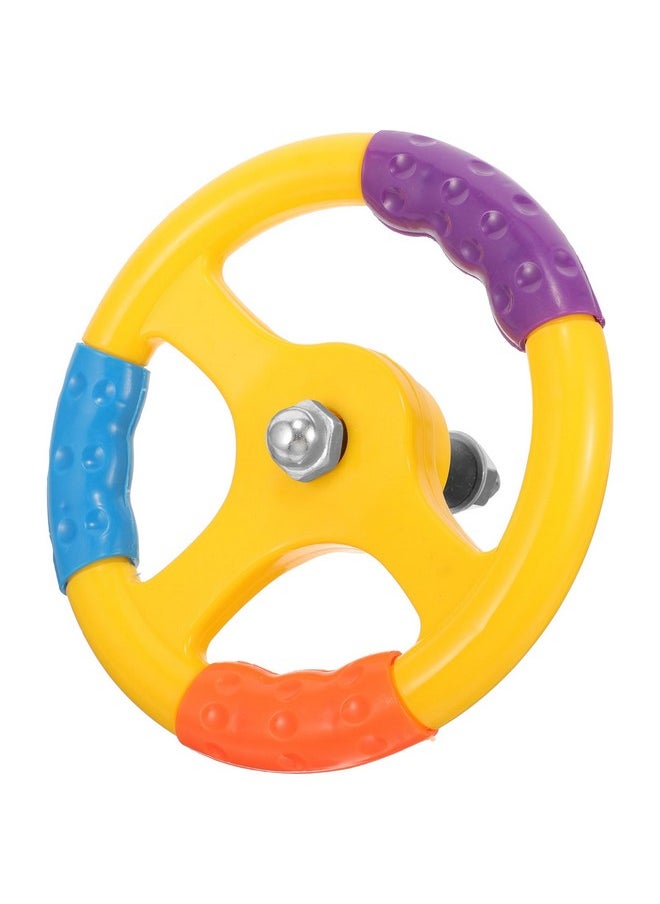 Toyvian Toyvian Cars Toy Toy Car Steering Wheel, Simulated Driving Steering Wheel, Plastic Steering Wheel, Small Steering Wheel Toy, for Rocking Car Childrens Toy Car Bumper Car Infant Car Toys  - Image 2