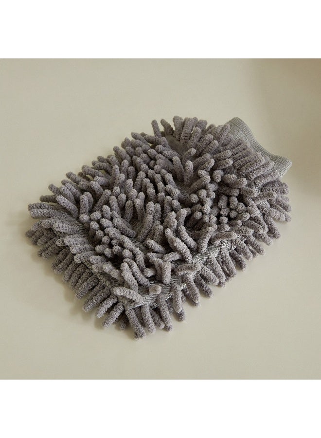 Home Box Alina Cleaning Mitt - Grey - 23x17 cm - Image 1