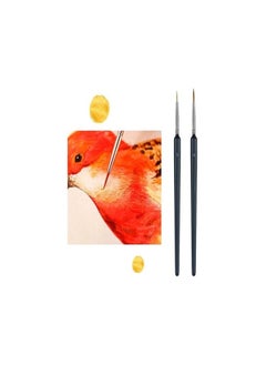 Keep Smiling Paint Brush Set With Detailed Nylon Paint Drawing Drawing (6 Piece)  - Image 2