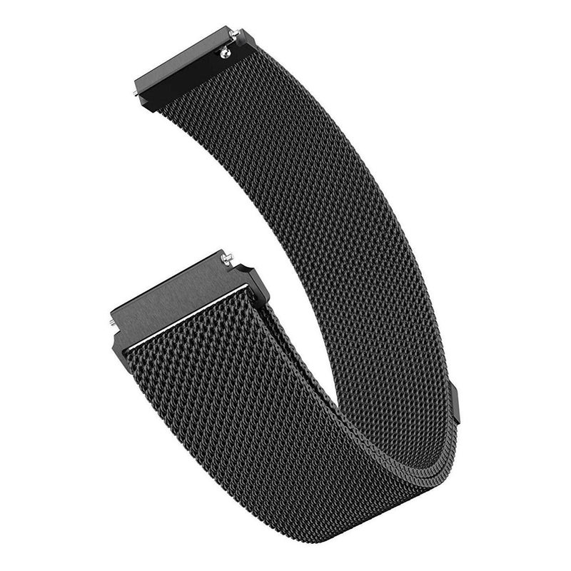 erorex 16Mm For Huawei Band B6 / B7 Milanese Stainless Steel Watch Band(Black) - Image 3