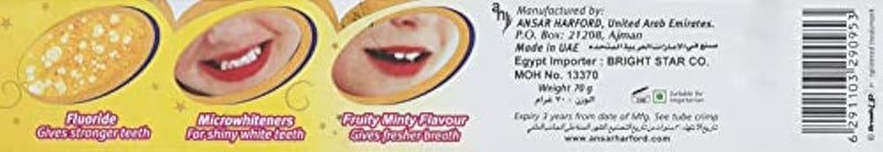 Brush Up Toothpaste For Kids - Cream, 70 Gm - Image 3