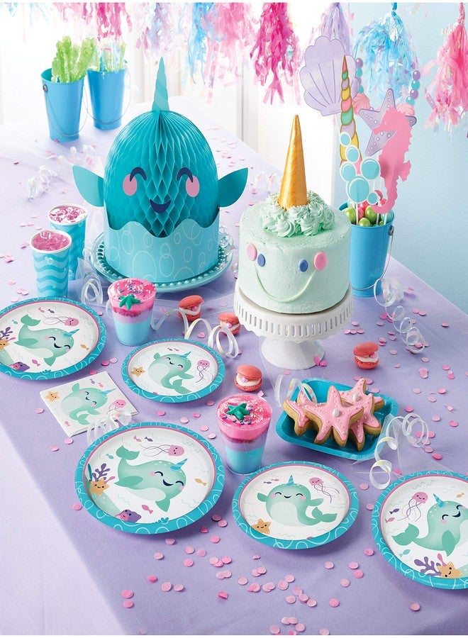 Creative Converting Narwhal Party Napkins, 16 ct, Multicolor, 6.5" - Image 4