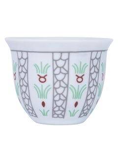 CMP a cup of Arabic coffee, Traditional palm leaf coffee cup, Silver, capacity100ml  - Image 3