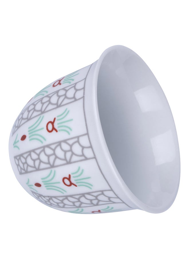 CMP a cup of Arabic coffee, Traditional palm leaf coffee cup, Silver, capacity100ml  - Image 4