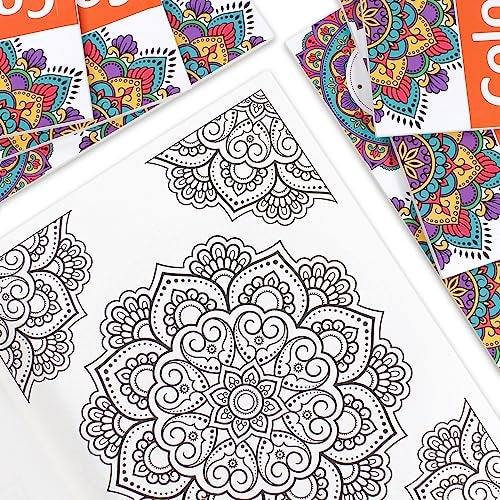 itsy-bitsy Itsy Bitsy Mandala Magic Colouring Book 1Book | for Relaxation, Meditation, Happiness Coloring, Painting, Art & Craft | Gift for Kids & Adults - Image 3