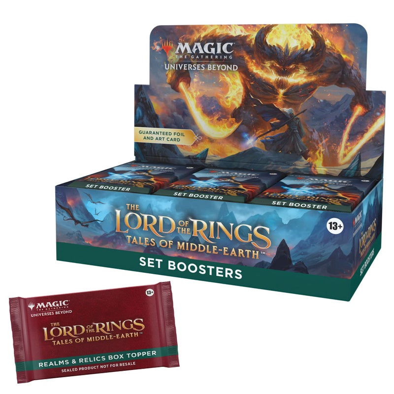 Magic the Gathering Magic: The Gathering The Lord of The Rings: Tales of Middle-Earth Set Booster Box - Various, 30 Packs (360 Magic Cards) - Image 1