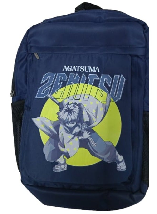 وان بيس شنطة ظهر متعددة الجيوب بتصميم عملي وأنيق - مثالية للدراسة والعمل انيمى - Image 3