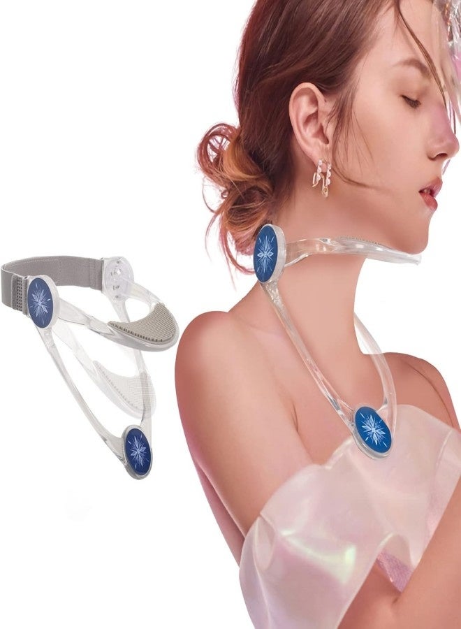 Neck Stretcher,Neck Braces,360 Degree Adjustable Neck Support.Ergonomic Cervical Traction Device for Aligning Neck.Neck Posture Corrector for Neck Pain Relief, Spinal Decompression. - Image 1