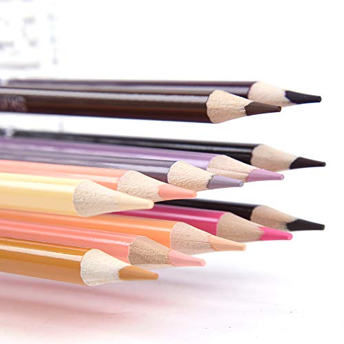 qianshan 12 Skin Tones Colored Pencils Oil Based Pre-sharpened Drawing Pencils for Beginner Artist Coloring Book Drawing Sketching Art Project - Portrait Set - Image 3