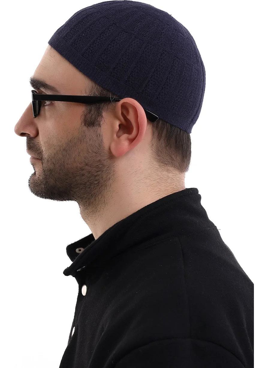 İhvan Online Bamboo Prayer Skull - Navy Blue