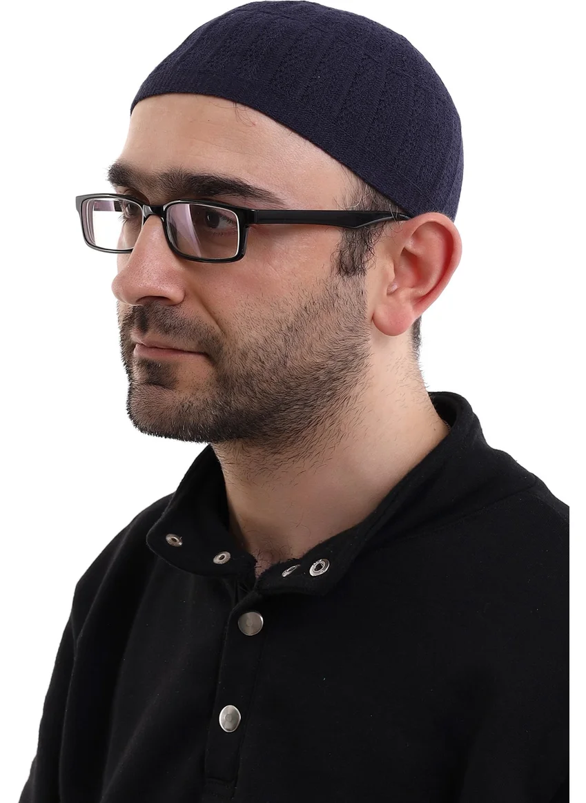 İhvan Online Bamboo Prayer Skull - Navy Blue