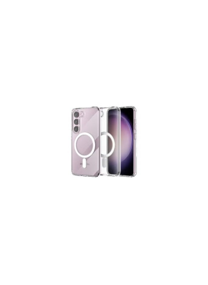 CATANES - Samsung Galaxy S23 Plus Case Clear Magnetic Wireless Charging Case MagSafe Transparent Cover - Image 1