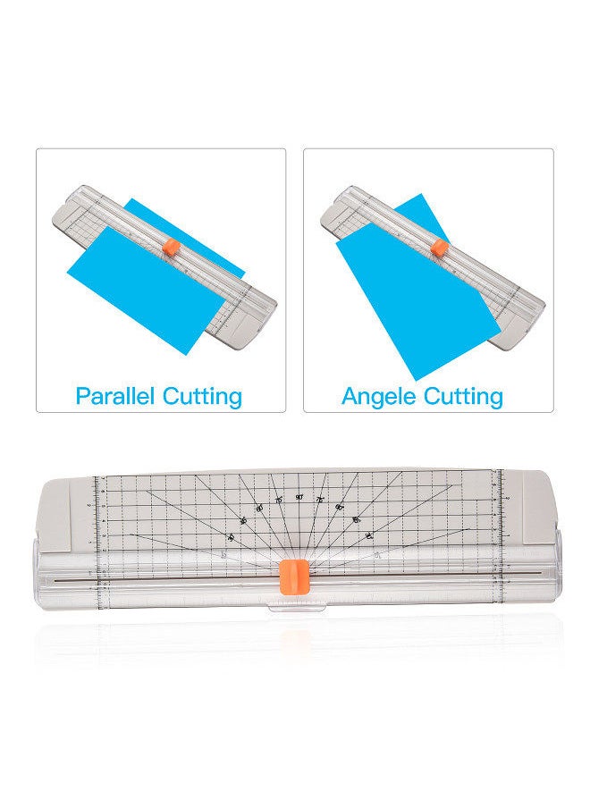 Generic - Portable Paper Trimmer A4 Size Paper Cutter Cutting Machine 12 Inch Cutting Width for Craft Paper Photo Laminated Paper - Image 1