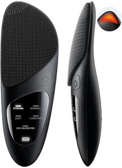 General Electric Face Scrubber Facial Cleansing Brush, IPX7 Waterproof Rechargeable Face Brush, 4 Cleansing Modes with Eye Protection, Electric Silicone Cleanser Care System for Cleaning, Exfoliating  - Image 1