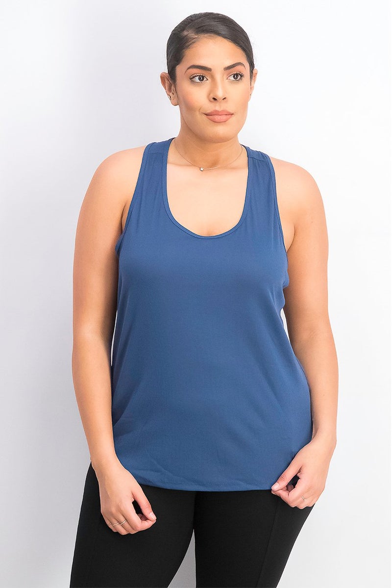 Tchibo Women Sportswear Fit Training Top, Blue  - Image 1